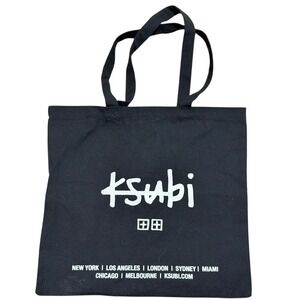 Ksubi Black Tote Bag